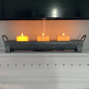 Hobby Lobby galvanized storage tray